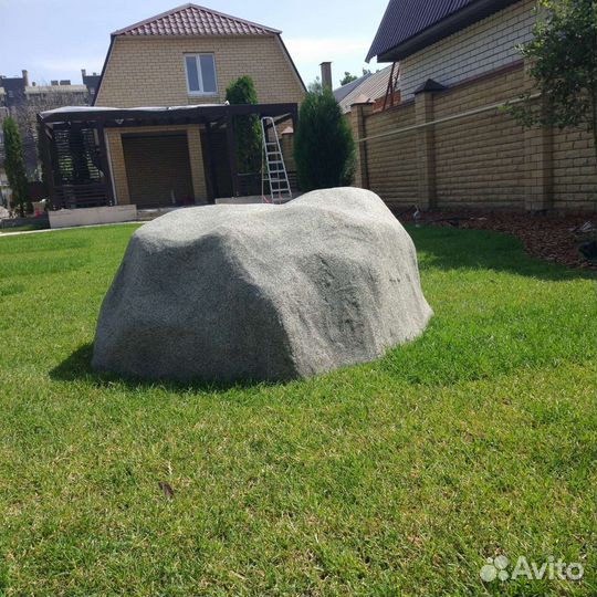 Камень искусственный крышка на люк или септик