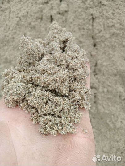 Песок речной для бетона, раствора