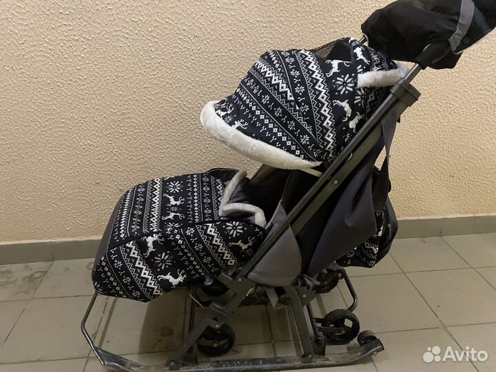 Коляска санки