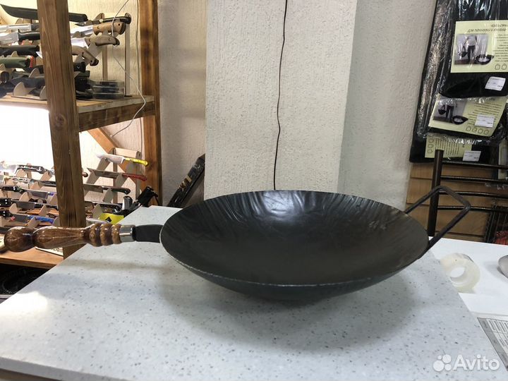 Вок вороненый 31,5см (1,5мм)