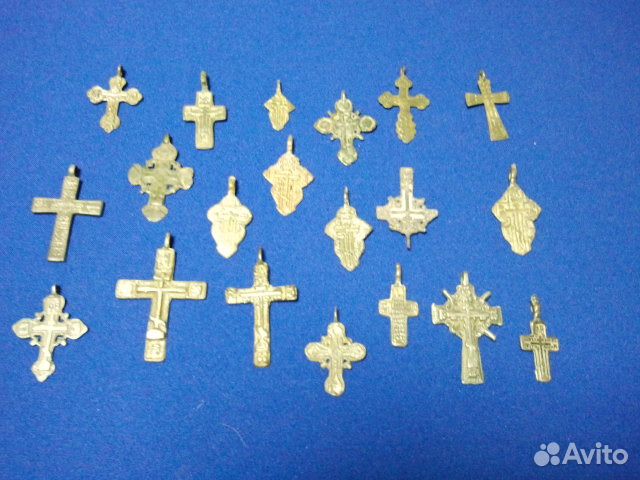 Крестик нательный 19 век в ассортименте