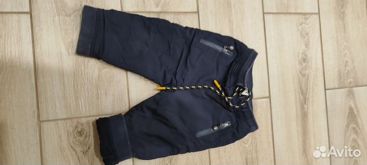 Брюки демисезонные 80