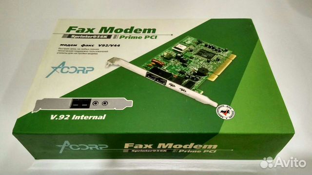 Факс-модем Acorp Sprinter56K Prime PCI