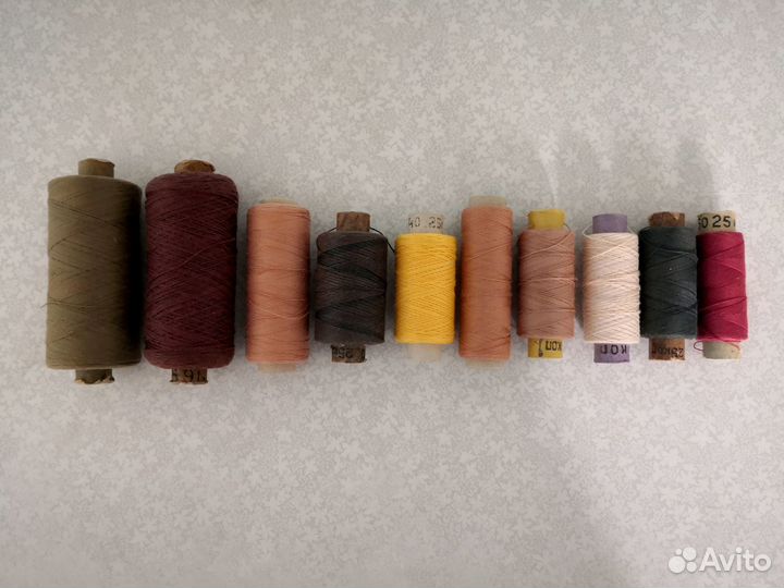 Нитки швейные