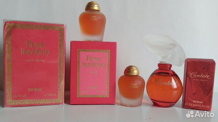 Cantate, Rose Ispahan Yves Rocher Винтаж