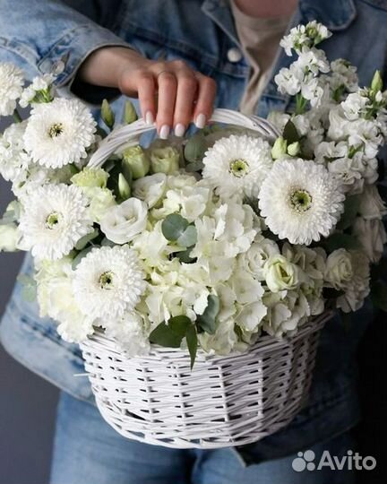 Свежие цветы Букеты Хризантема Альстрамерия достав