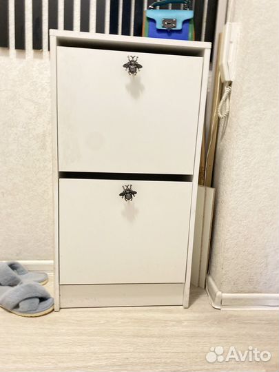 Обувница в прихожую узкая