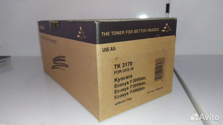 Тонер-картридж Kyocera новые