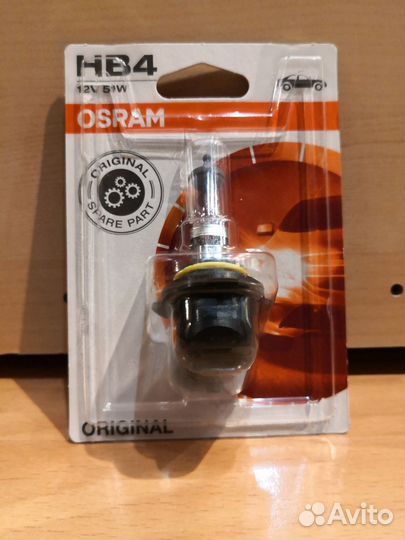 Osram HB4 лампа галогенная