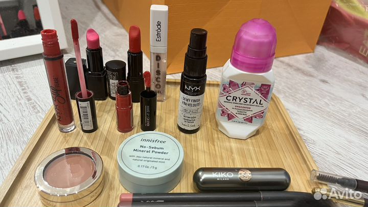 Спрей для макияжа, помады карандаши mac, nyx