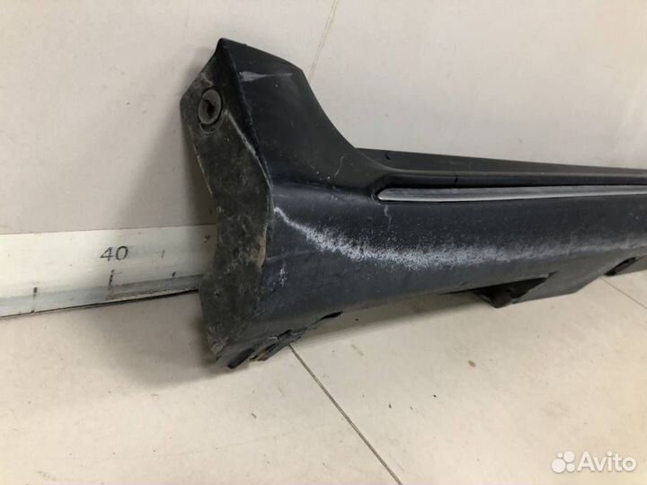 Накладка на порог наружная Toyota Camry V50 2011-2017