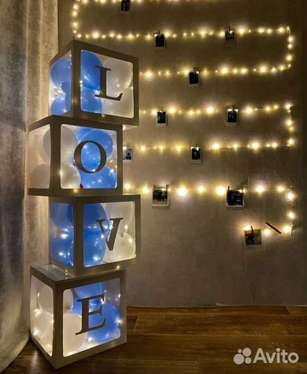 Набор прозрачный коробок