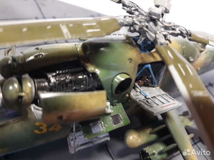 Диорама на 23 февраля вертолет ми 24