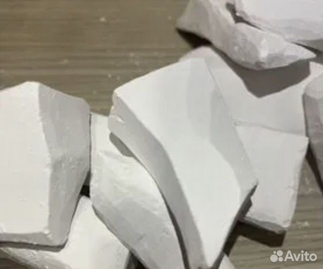 Мел пищевой, очищенный, отшлифованный, натуральный