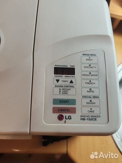 Хлебопечка lg