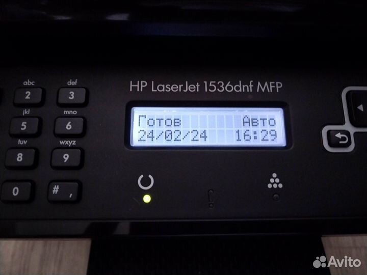 Мфу HP LaserJet M1536dnf