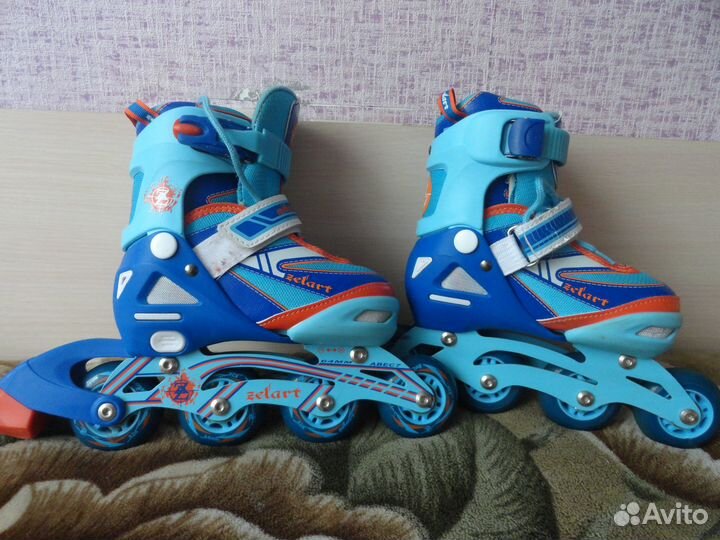 Роликовые коньки детские раздвижные
