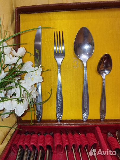 Набор столовых приборов СССР нержавейка