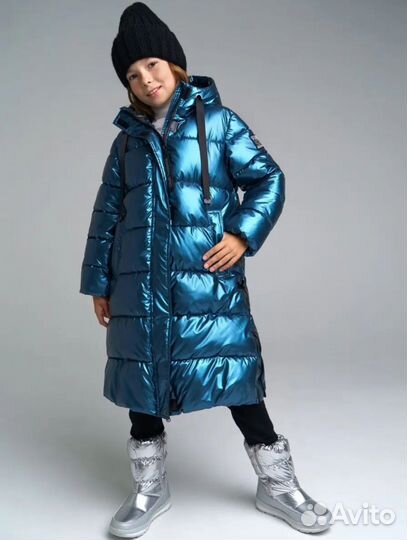 Пуховик зимний детский