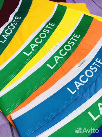 Трусы мужские боксеры Lacoste нижнее белье