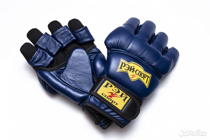 Перчатки-краги для арб Рэй Спорт кожа