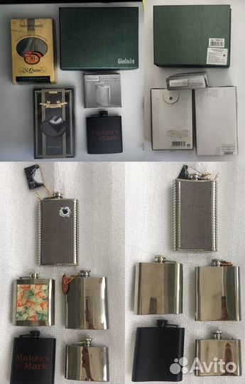 Фляжки карманные для алкоголя