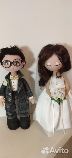 Кукла свадебная