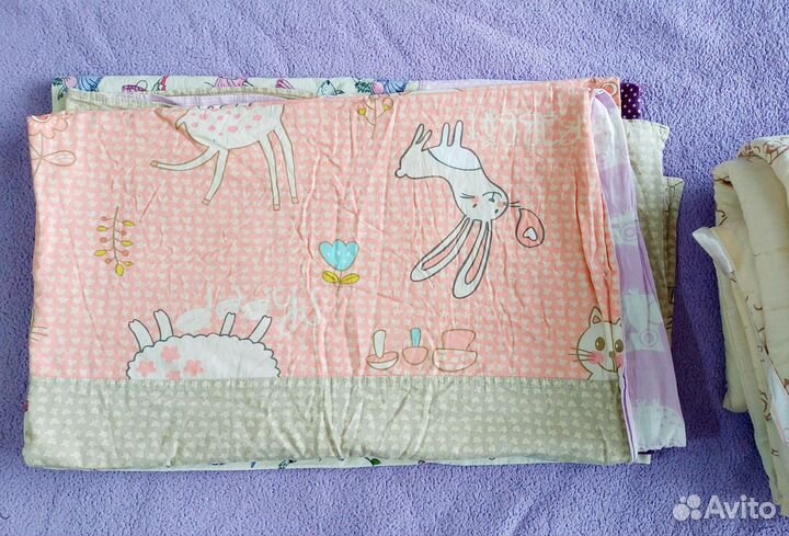 Одеяло детское шерстяное 100х110 + 2 пододеяльника