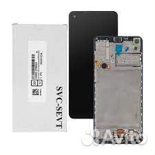 Дисплейный модуль Samsung A21S+Установка