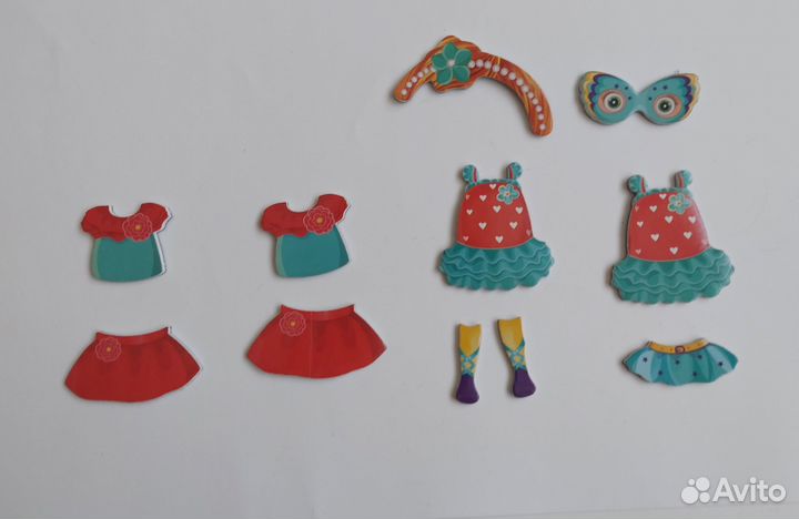 Игра магнитная одевашка