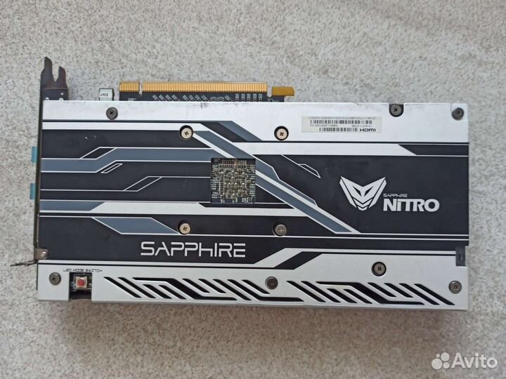 Видеокарта sapphire nitro + radeon RX 470 4 gb