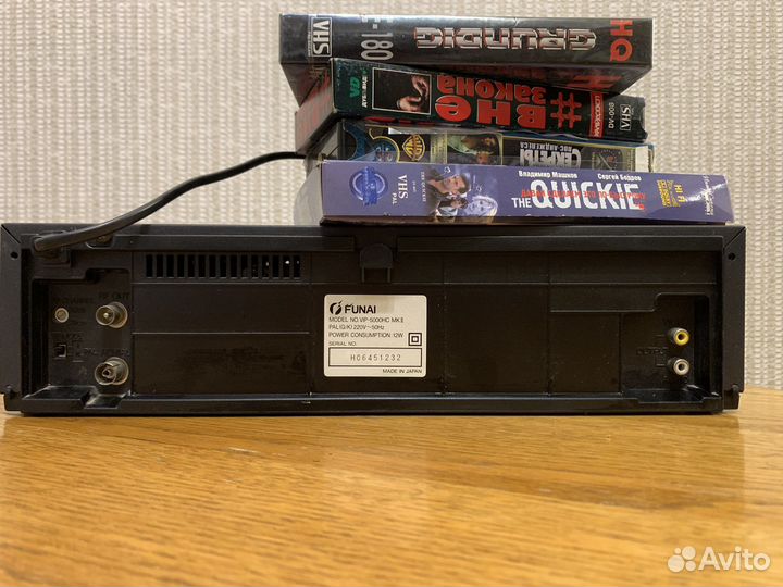 Видеомагнитофон funai VIP-5000HC mkii