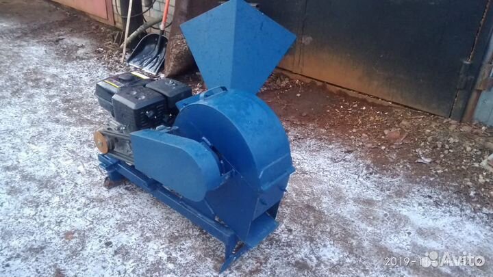 Мобильная Дробилка с Бенз двигателем 15 лс