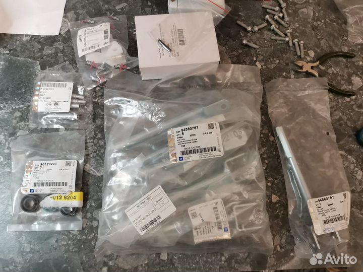 Комплект кулисы МКПП F13-F17 Астра Н/G