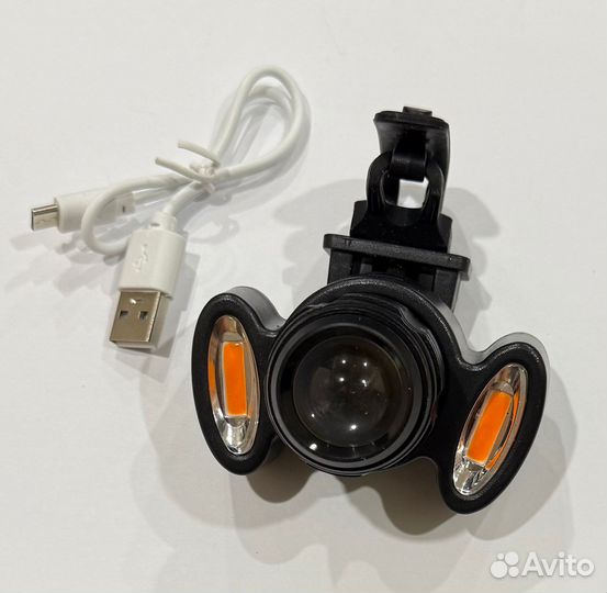 Велофонарь на руль Чебурашка