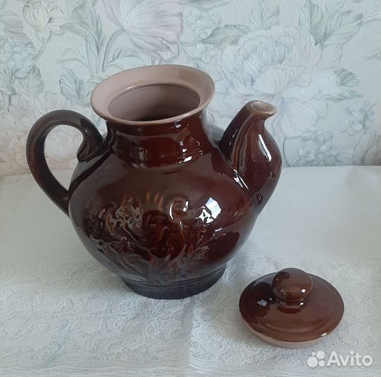 Чайник из керамики, 3 литра