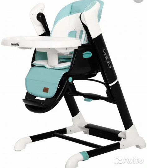 Стульчик для кормления, качели carello cascata