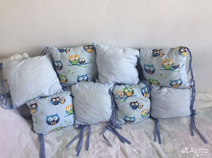 Бортики в детскую кроватку