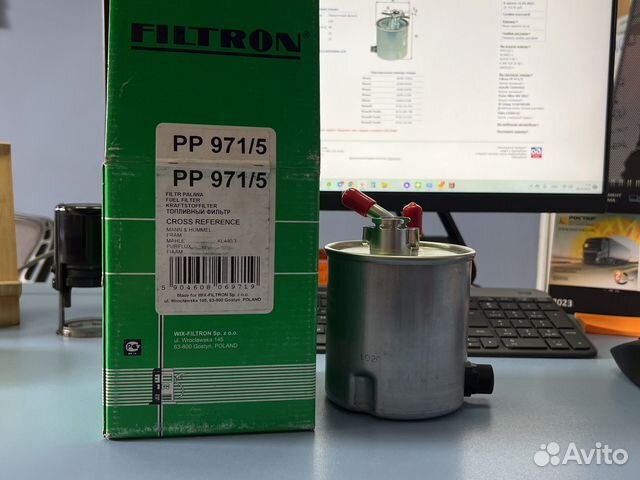 Фильтр топливный X-trail 2.2D 03/maxity 07