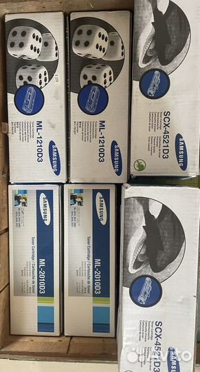 Картриджи новые samsung