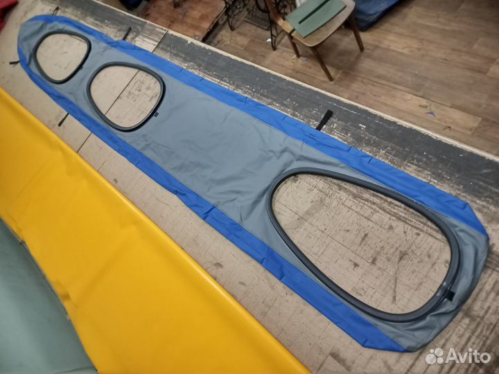 Фартук для байдарки Таймень-3 с 3 очками