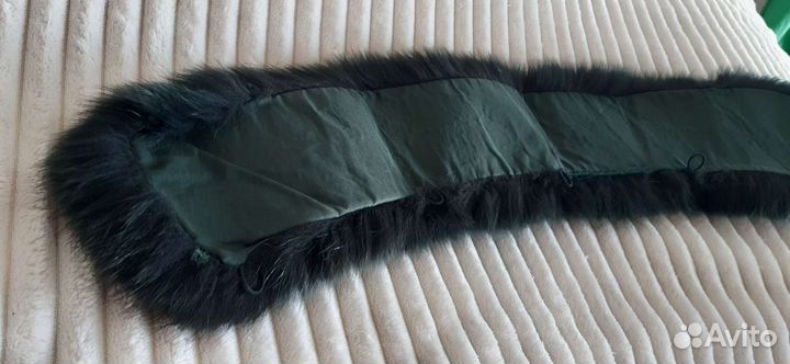 Меховой воротник из песца