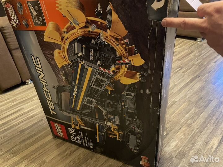 Lego technic 42055 роторый экскаватор оригинал