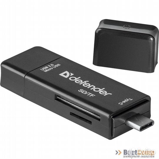 Универсальный картридер Defender Multi Stick 83206