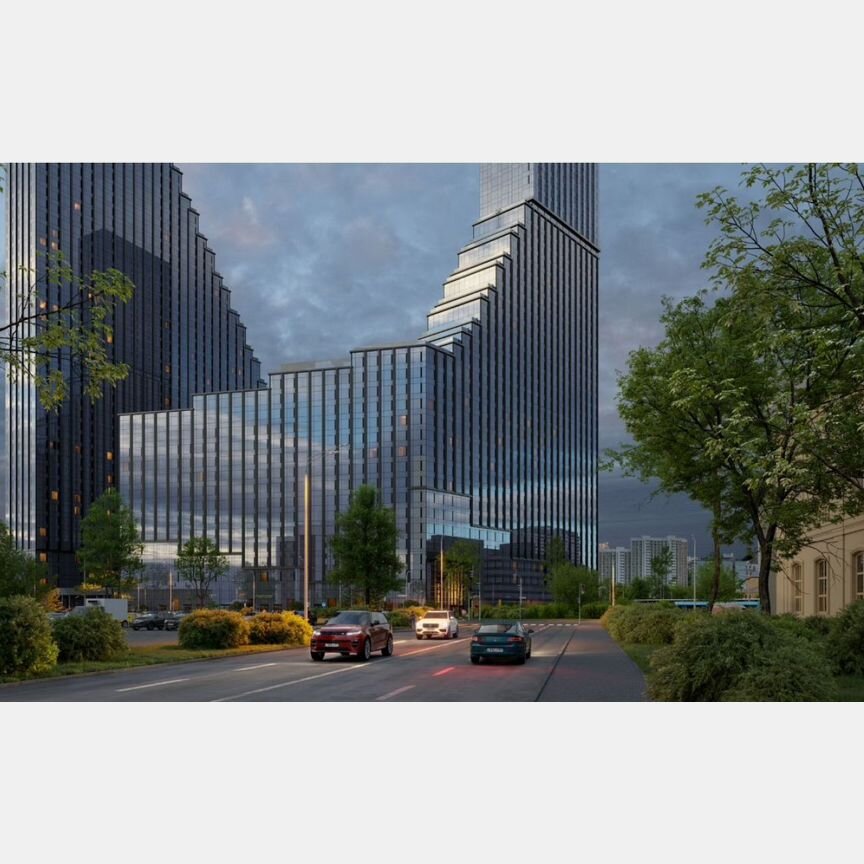 Квартира-студия, 24,1 м², 35/58 эт.