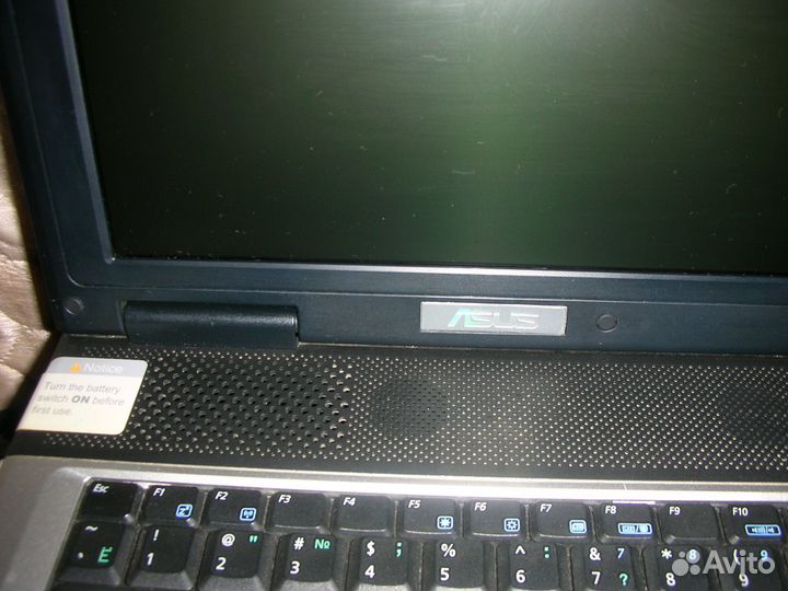 Ноутбук Asus A4000, нерабочий