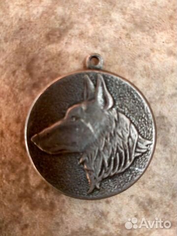 Овчарка, медальон