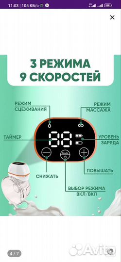 Молокоотсос электрический