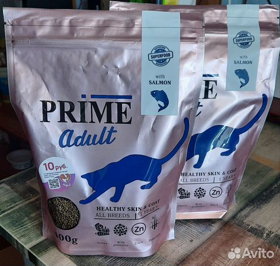 Корм для кошек Prime