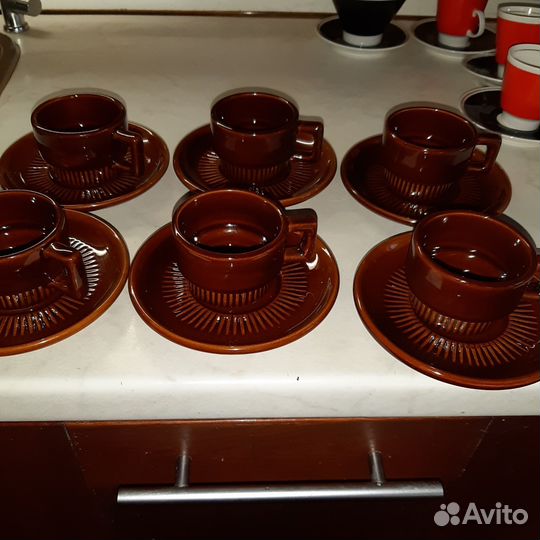 Кофейные сервизы ГДР, Югославии и прочее